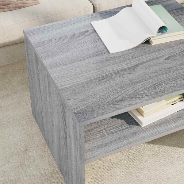 vidaXL Couchtisch Graues Sonoma 60 x 50 x 40 cm Holzwerkstoff