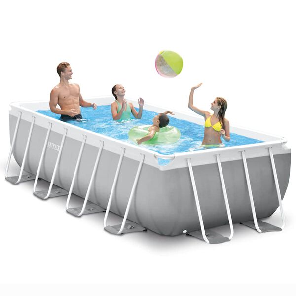 Intex Swimmingpool-Set Prism Frame Rechteckig 400 x 200 x 100 cm