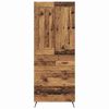 vidaXL Highboard Altholz 69,5 x 34 x 180 cm Holzwerkstoff
