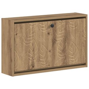 vidaXL Wandmontierter Schuhschrank DELFT 71 x 17 x 43 cm Holzwerkstoff