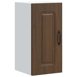 vidaXL K&uuml;chen-H&auml;ngeschrank Kalmar Braun Eichen-Optik Holzwerkstoff