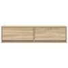 vidaXL TV-Schränk Sonoma Eiche 100 x 31 x 25,5 cm Holzwerkstoff