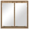 vidaXL Badezimmerspiegelschrank mit T&uuml;r Artisan-Eiche 60 x 20 x 60 cm