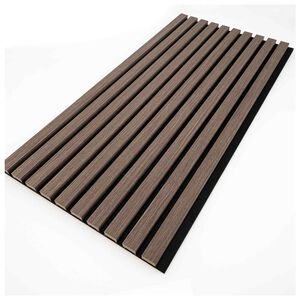 WallArt Wandpaneele 4 stk. 80 x 40 cm Dunkelbraun
