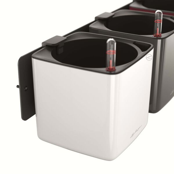 LECHUZA Pflanzgef&auml;&szlig;e 3 Stk. Green Wall Home Kit Gl&auml;nzender Anthrazit