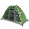 vidaXL Camping-Organizer-Zelt 9 F&auml;cher Gr&uuml;n Wasserdicht