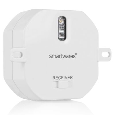 Smartwares Lichtschalter-Set für Schlafzimmer 8x8x1,7 cm Weiß