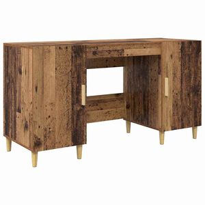 vidaXL Schreibtisch Altholz Holzwerkstoff 140 x 50 x 75 cm