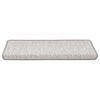 vidaXL Stufenmatten Selbstklebend Sisal-Optik 30Stk. 65x21x4cm Platina