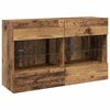vidaXL TV-Wandschrank 98,5 x 30 x 60,5 cm Altholz Holzwerkstoff