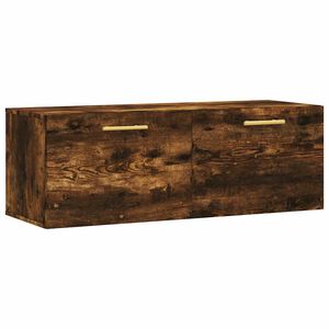 vidaXL Wandschrank R&auml;uchereiche 100x36,5x35 cm Holzwerkstoff
