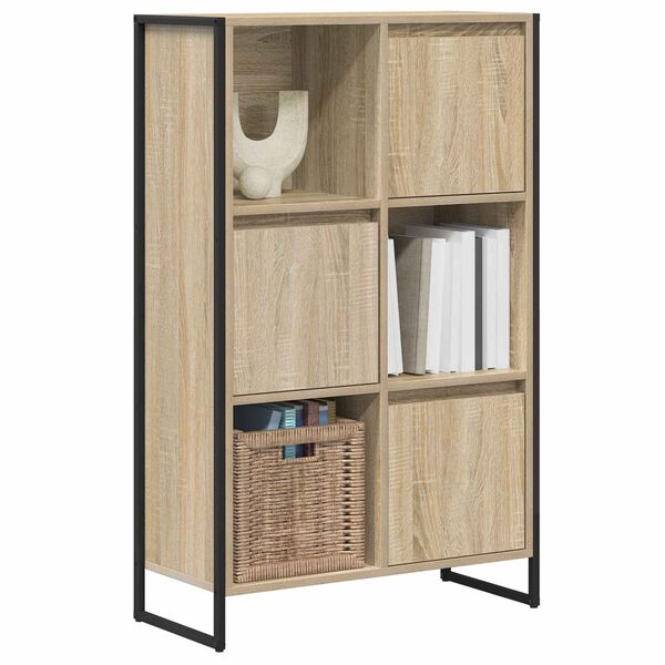 vidaXL B&uuml;cherregal Sonoma 68 x 30 x 108.5 cm Holzwerkstoff