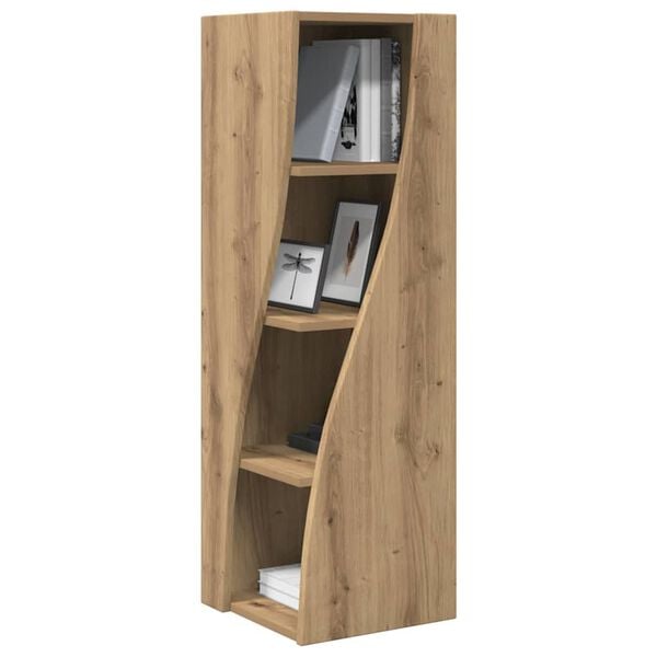 vidaXL Eckschrank Artisan-Eiche 32x32x102cm Holzwerkstoff