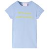 vidaXL Kinder-T-Shirt Hellblau 92