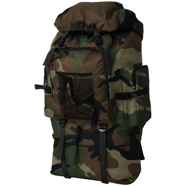 vidaXL Rucksack Armee-Stil XXL 100 L Tarnmuster