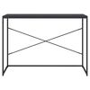 vidaXL Computertisch Schwarz 110x60x70 cm Holzwerkstoff