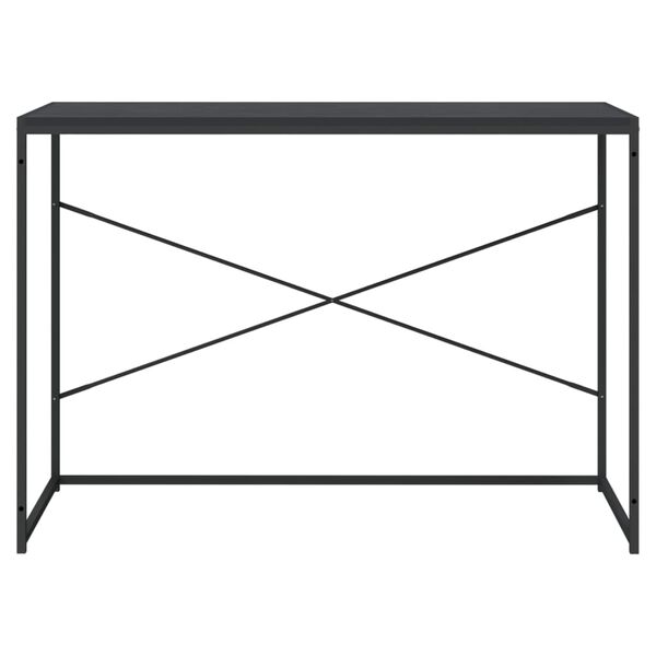 vidaXL Computertisch Schwarz 110x60x70 cm Holzwerkstoff