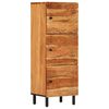 vidaXL Highboard 40x33x110 cm Massivholz Akazie