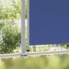 vidaXL Ausziehbare Seitenmarkise 140 x 300 cm Blau