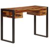 vidaXL Schreibtisch mit 2 Schubladen 110x50x77 cm Massivholz Akazie