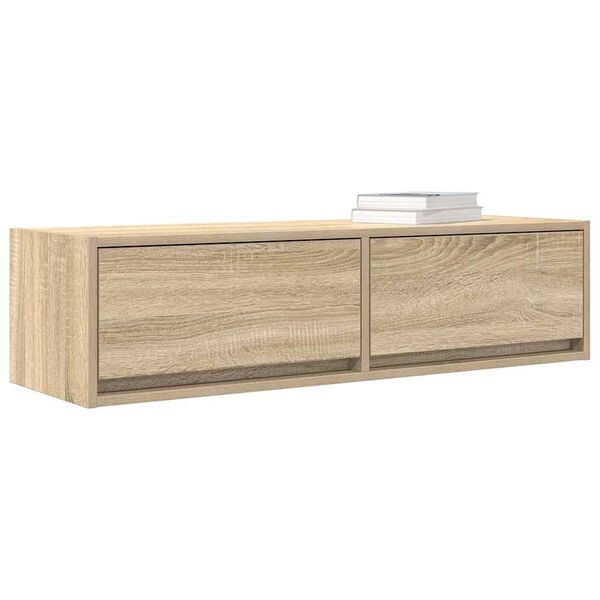 vidaXL TV-Schränk Sonoma Eiche 100 x 31 x 25,5 cm Holzwerkstoff