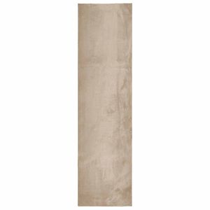 vidaXL Bereichsteppiche Rechtwinklig HUARTE Sand 300 x 80 cm Polyester
