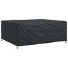 vidaXL M&ouml;belbezug Uni Schwarz 250 x 210 x 90 cm 210D