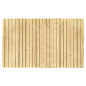 vidaXL Teppich Rechteckig Hell Natur 60x100 cm Bambus