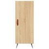 vidaXL Sideboard Sonoma-Eiche 34,5x34x90 cm Holzwerkstoff