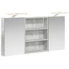 vidaXL Badezimmerschrank-Set 3 stk. 100 x 10,5 x 50 cm Holzwerkstoff