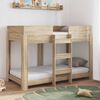 vidaXL Etagenbett f&uuml;r Kinder Sonoma-Eiche 80 x 160 cm Holzwerkstoff