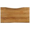 vidaXL Tischplatte mit Baumkante 110x60x2,5 cm Massivholz Mango