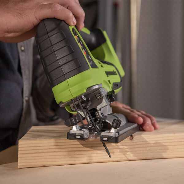 Greenworks Stichs&auml;ge B&uuml;rstenlos 24 V