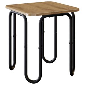vidaXL Couchtisch Artisan-Eiche 40 x 40 x 45 cm Holzwerkstoff