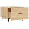 vidaXL Couchtische 2 Stk. Sonoma-Eiche 50x50x40 cm Holzwerkstoff