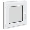 vidaXL Kellerfenster RISOR 50 x 50 cm PVC und Glas Anthrazit