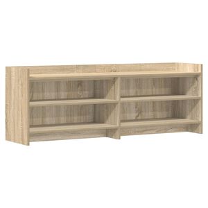 vidaXL TV-Schr&auml;nk 135 x 33 x 47 cm Sonoma-Eiche Holzwerkstoff