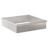 vidaXL Schneckenzauns 8 pcs 100 x 3,5 x 25 cm Edelstahl Silber