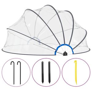 vidaXL Pool-Kuppel 440x220 cm