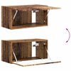 vidaXL TV-Schrankset 4 pcs Altholz Holzwerkstoff