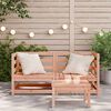 vidaXL Garten-Ecksofas 2 Stk. 70x70x67 cm Massivholz Douglasie