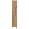 vidaXL Highboard Artisan-Eiche 69,5 x 34 x 180 cm Holzwerkstoff
