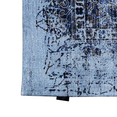 Dutch Lifestyle Teppich Durban Genial 230x160 cm Beige und Blau
