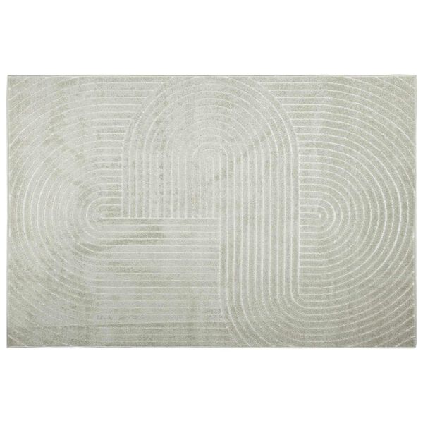 vidaXL Bereichsteppiche PALMERAS Gr&uuml;n 170 x 120 cm Polyester