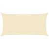vidaXL Sonnensegel 160 g/m&sup2; Creme 4x7 m HDPE