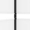 vidaXL 4-tlg. Paravent Weiß 200x220 cm Stoff
