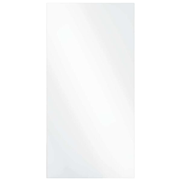 vidaXL Wandspiegel Rechtwinklig 50 x 100 cm Geh&auml;rtetes Glas