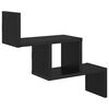 vidaXL Wandregal Schwarze Eiche 48 x 15 x 42 cm Holzwerkstoff