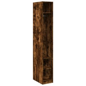 vidaXL Kleiderschrank R&auml;uchereiche 30x50x200 cm Holzwerkstoff
