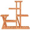 vidaXL Blumenständer 95x25x96 cm Massivholz Tanne
